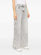 Pantalons Jean à boutons Andreea Iro Gris Femme