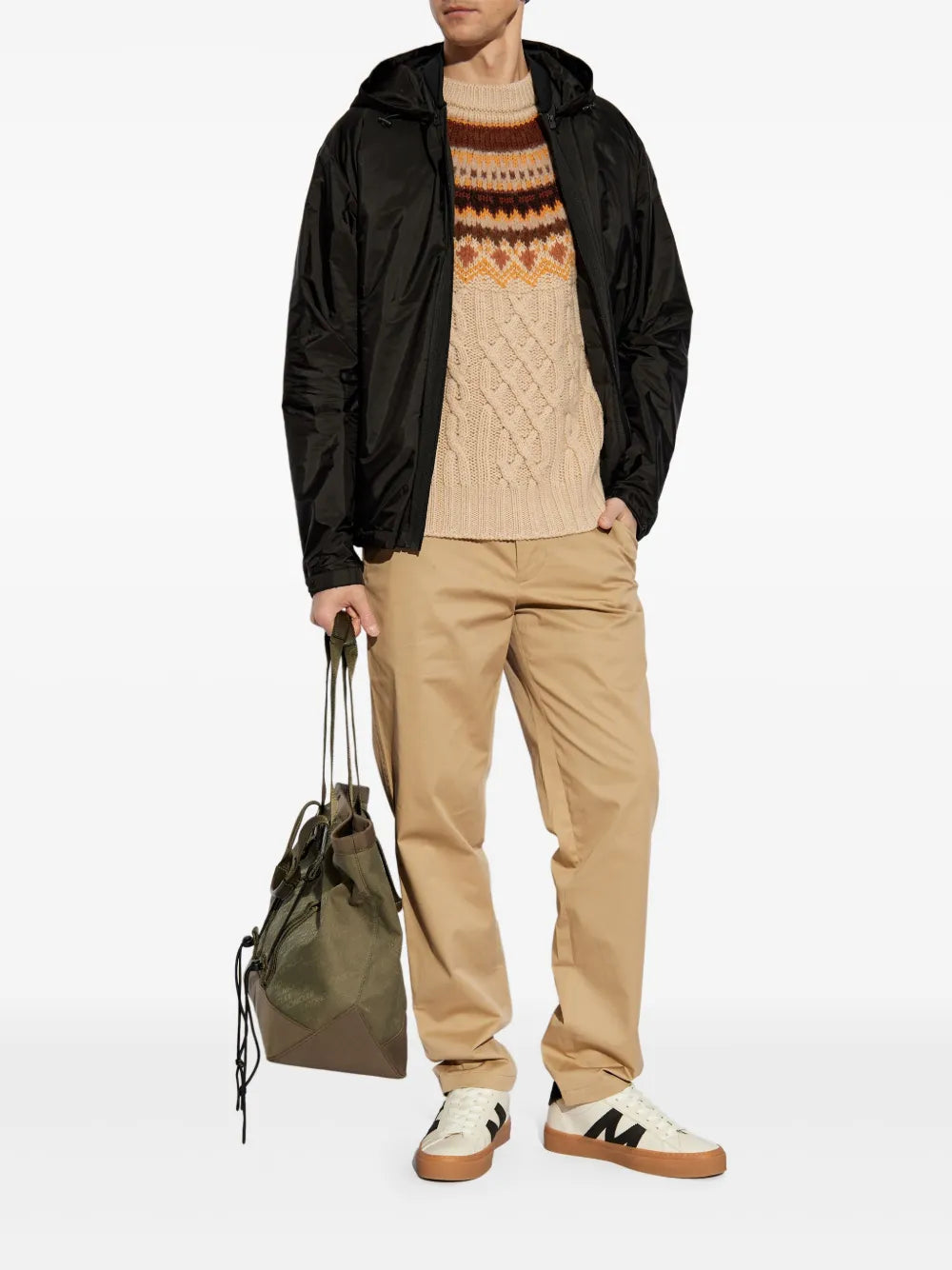 Vestes Coupe-vent multicouches Sarrans Moncler Noir Homme