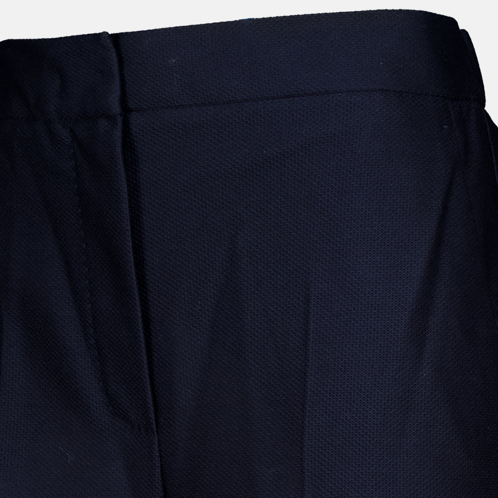 Pantalons Calças Largas em Jersey Azul Marinho Max Mara Bleu foncé Femme