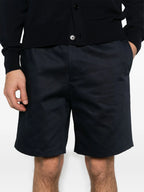 Shorts Shorts in Cotone Ami PARIS Blu scuro Homme