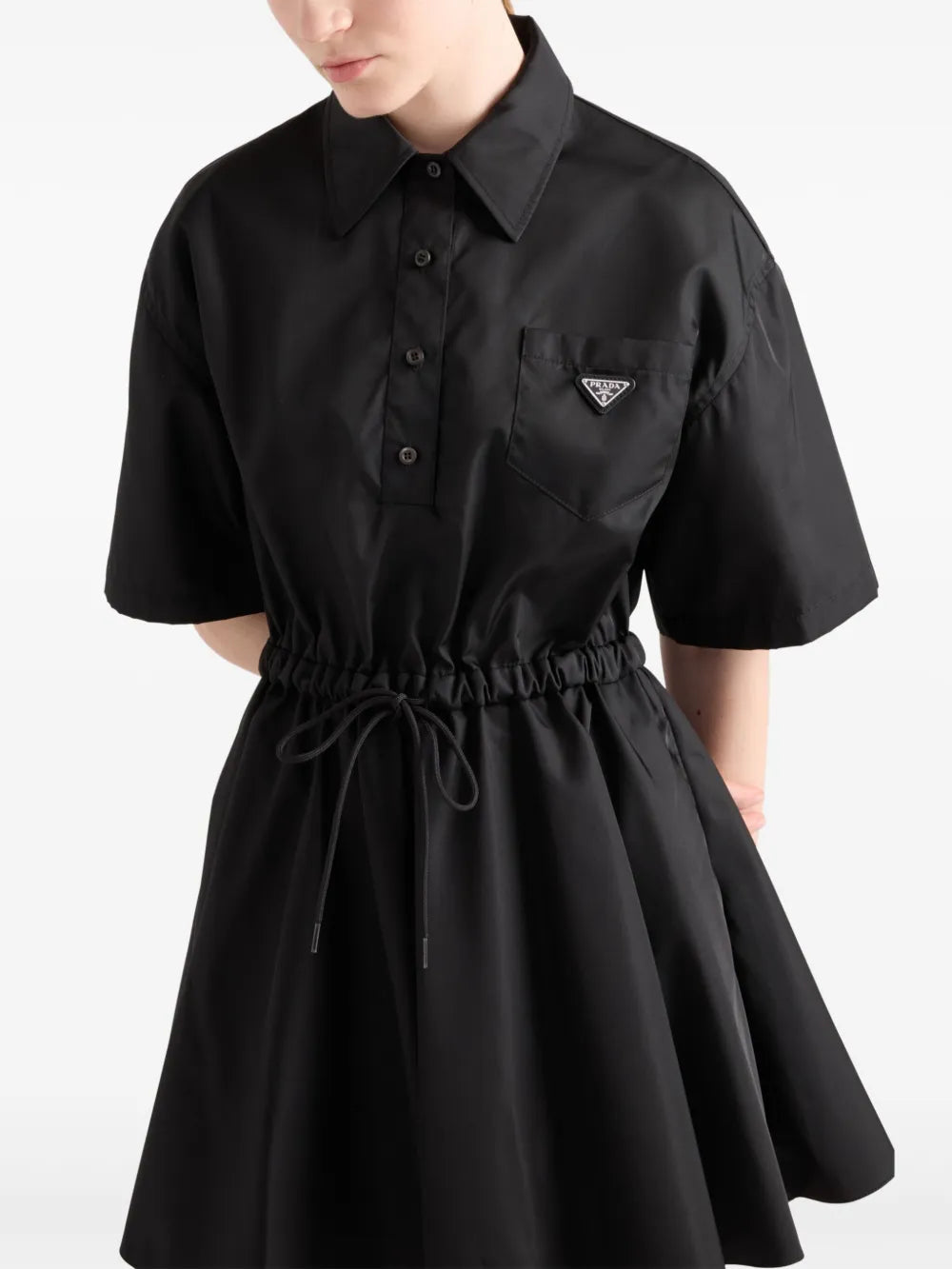 Vestidos Vestido Re-Nylon Prada Preto Femme