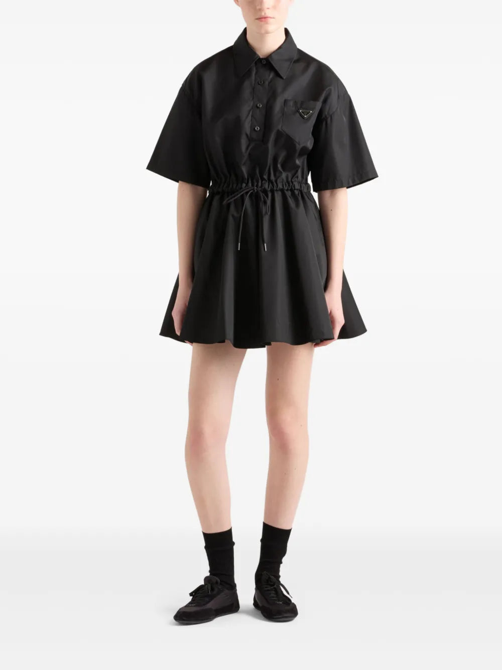 Vestidos Vestido Re-Nylon Prada Preto Femme