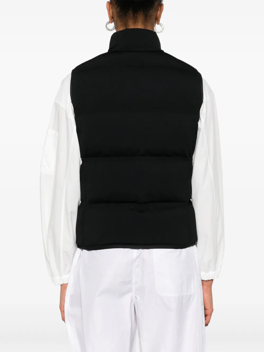 ジャケット ノースリーブジャケット Moncler 黒 Femme