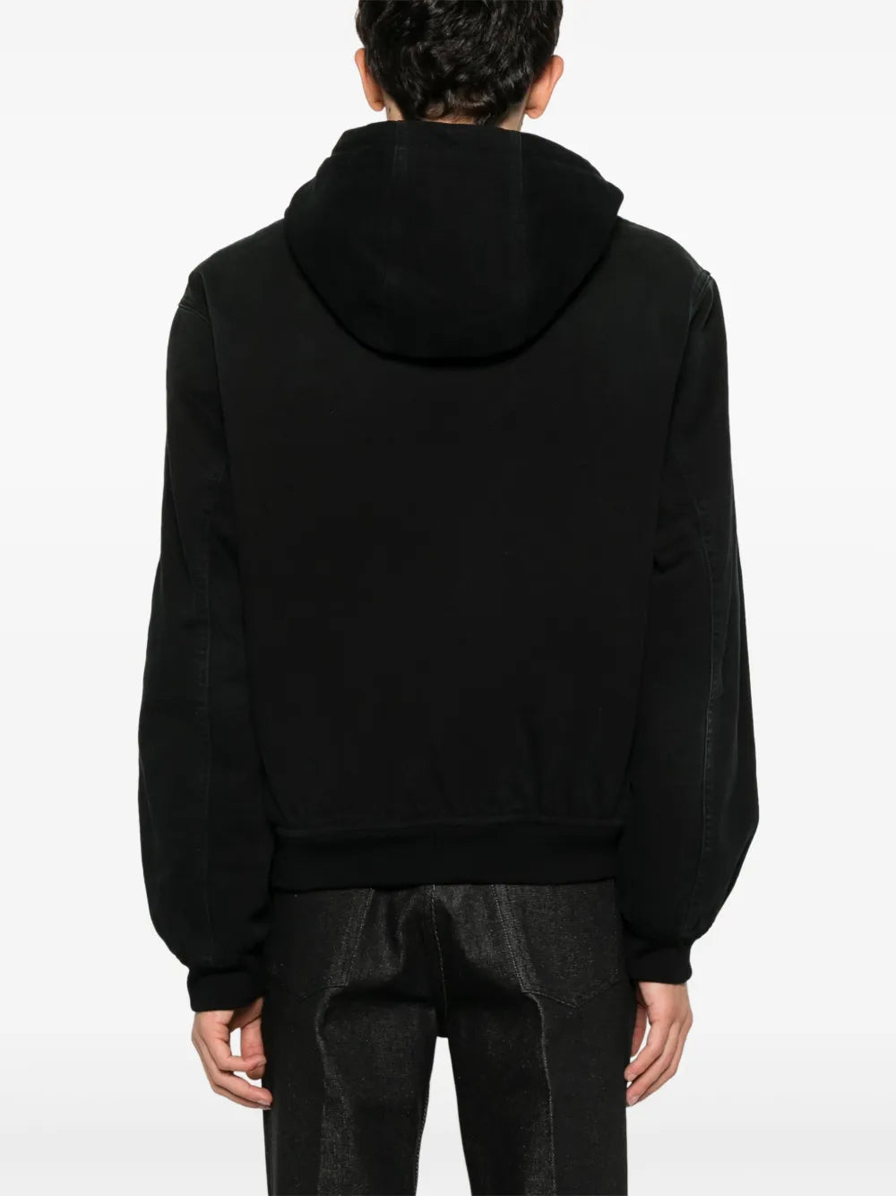 ジャケット フーデッドジャケット Prada 黒 Homme