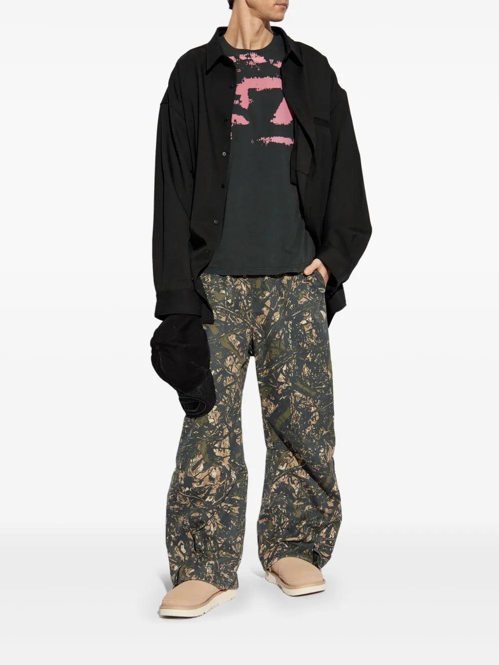 T-shirts T-shirt T-box R21 Diesel Noir Homme