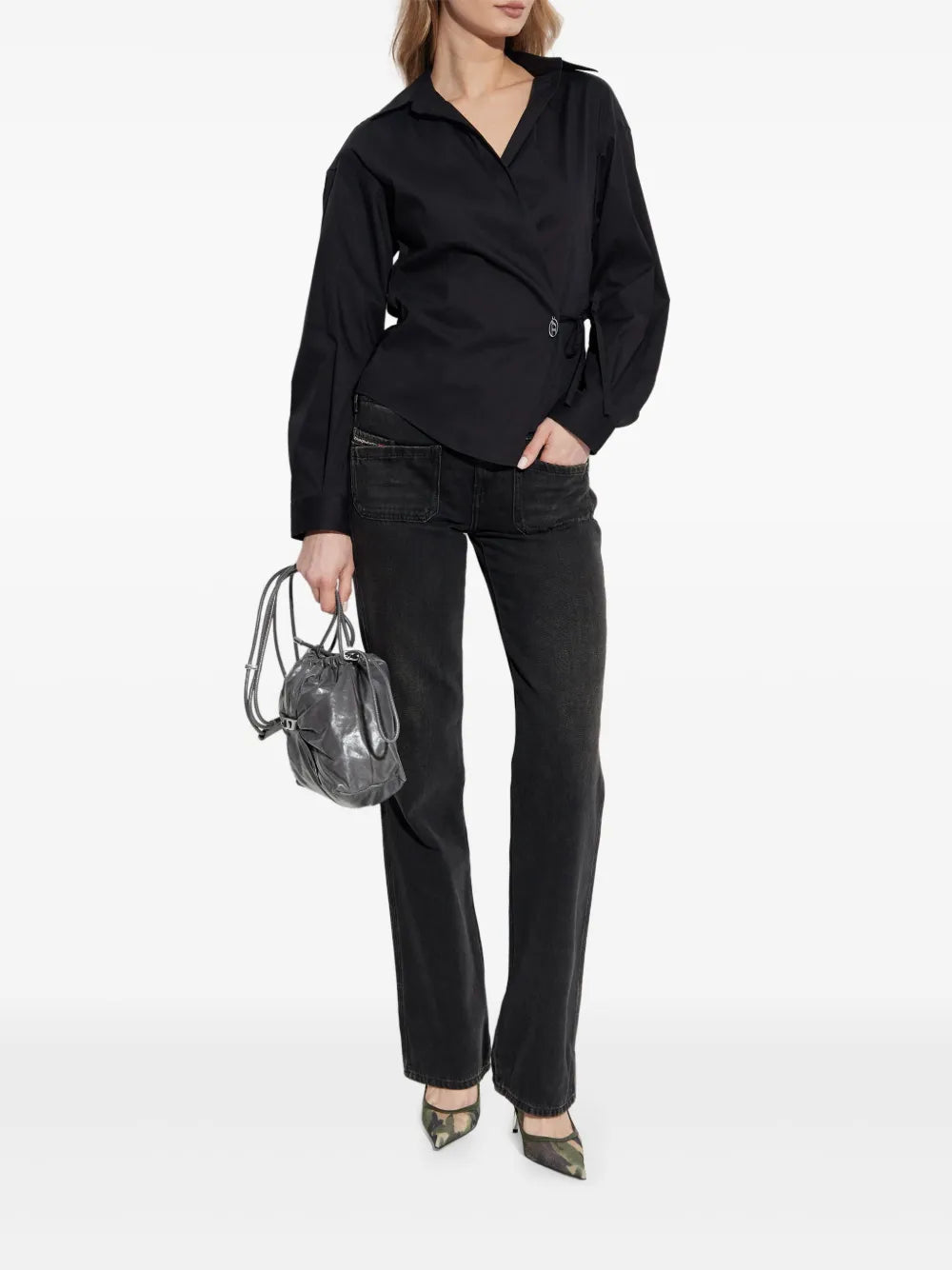 Chemises Chemise C-Delphi Diesel Noir Femme