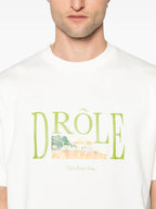 Camisetas T-Shirt Tennis Court Drole De Monsieur Branco Homme
