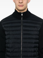 Vestes Doudoune bi-matière Moncler Bleu foncé Homme