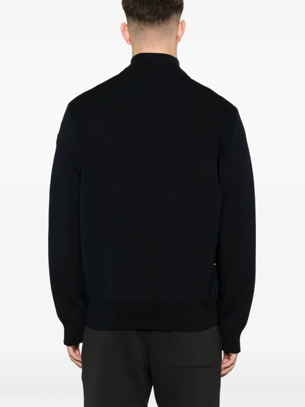 Vestes Doudoune bi-matière Moncler Bleu foncé Homme