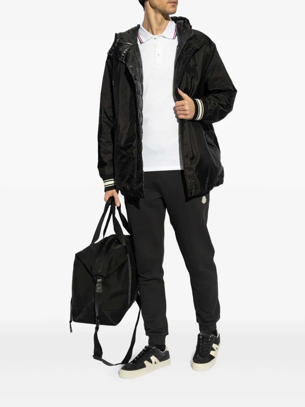 Manteaux Doudoune réversible Vernant Moncler Noir Homme