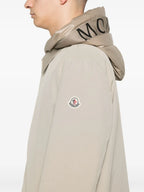 Casacos Miroir Long Coat Moncler Bege Homme