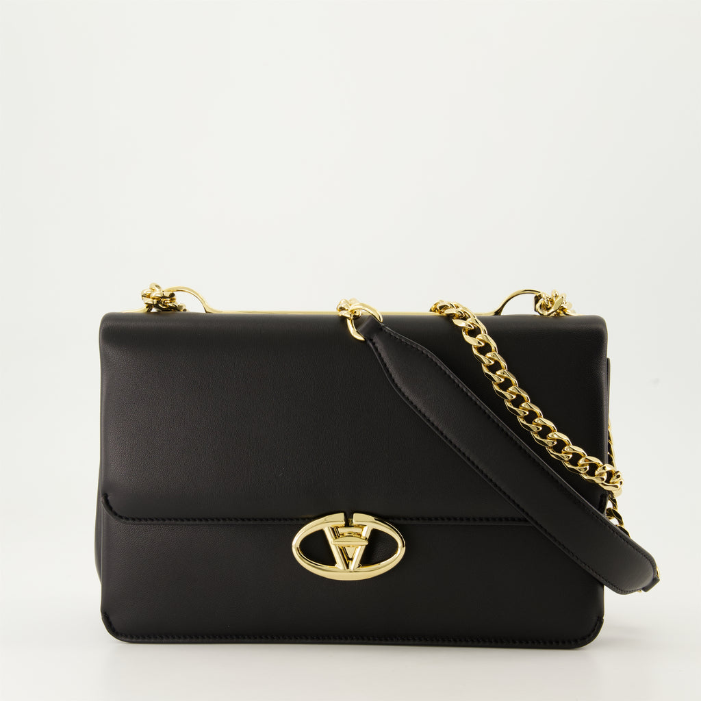 Umhängetaschen VLogo Locker Bag Valentino Garavani Schwarz Femme