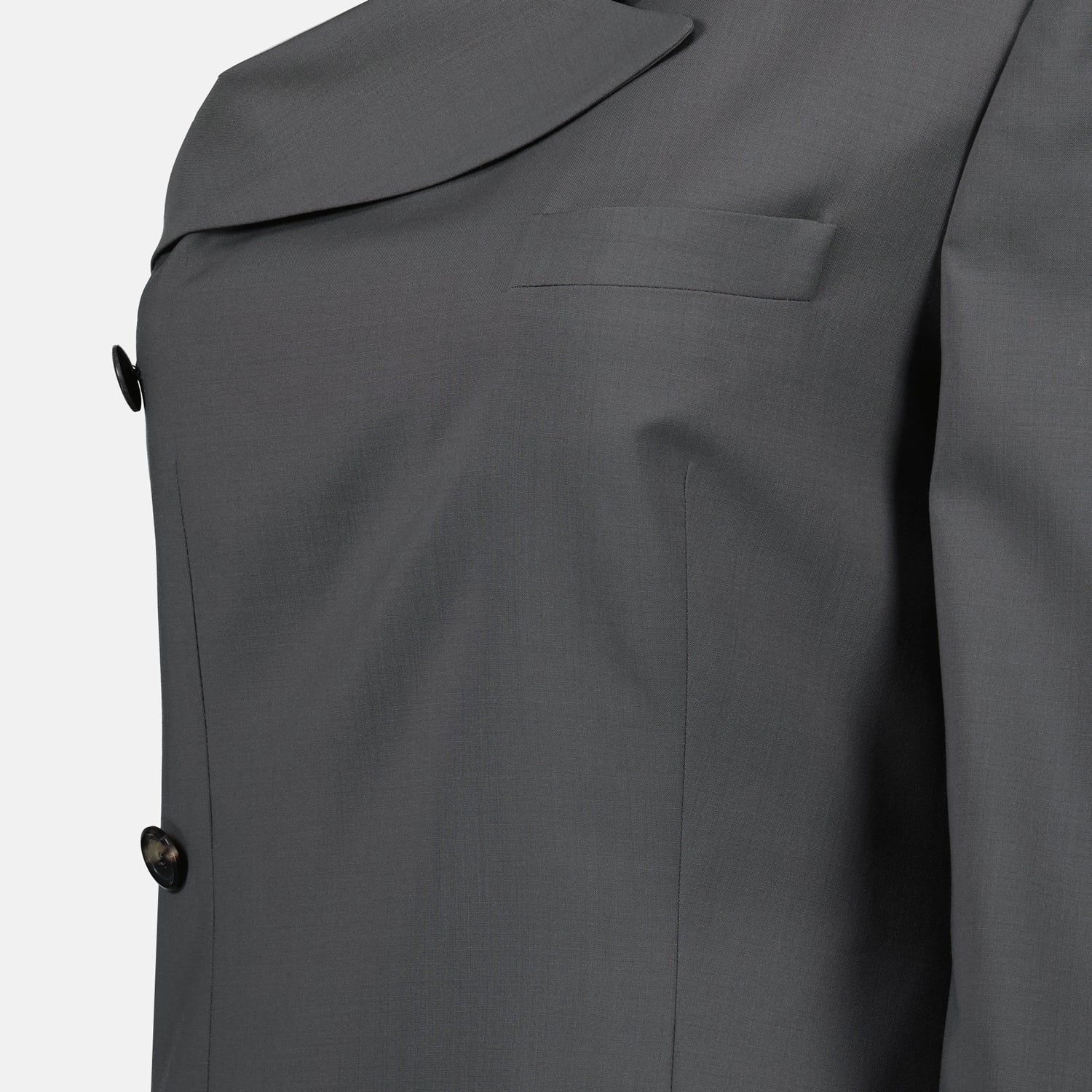 Robes Robe blazer asymétrique Moschino Gris Femme