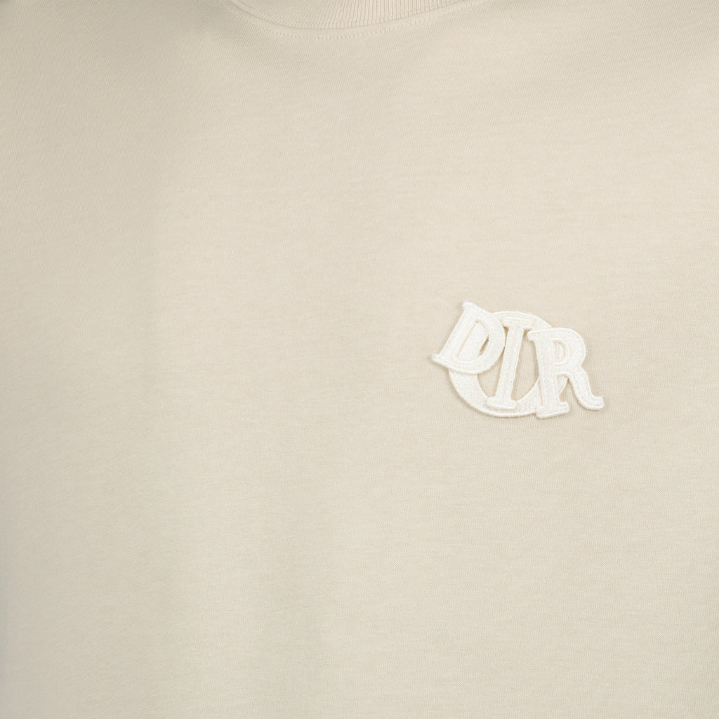 T-shirts T-shirt à logo brodé Dior Beige Homme