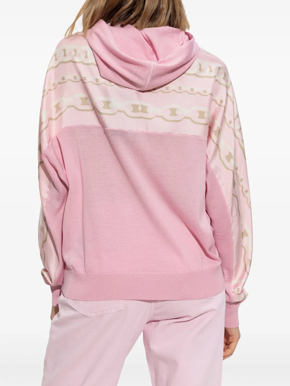 Sweatshirts Sweat à capuche rose Versace Rose Femme