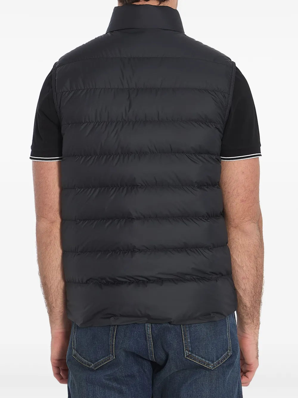 Jaquetas Casaco Sem Mangas Lechtal Moncler Preto Homme