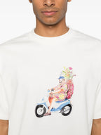 T-Shirts Golfer T-Shirt Drole De Monsieur Weiß Herren