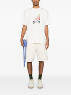 Shorts Camisa baggy Drole De Monsieur Bege Homme