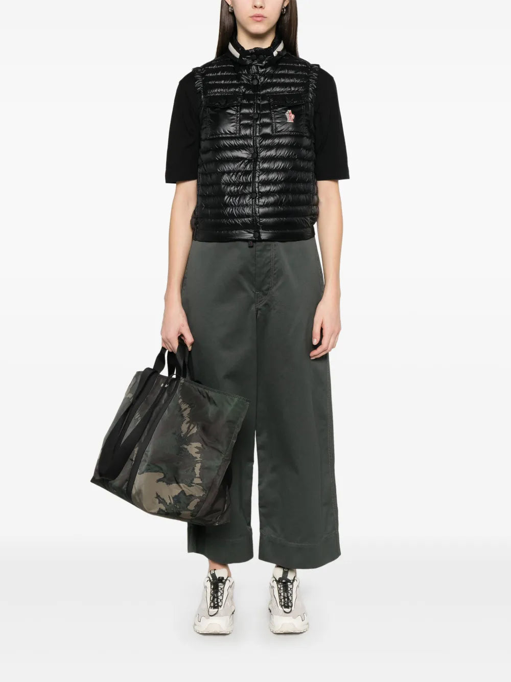 Vestes Doudoune sans manches Gumiane Moncler Grenoble Noir Femme