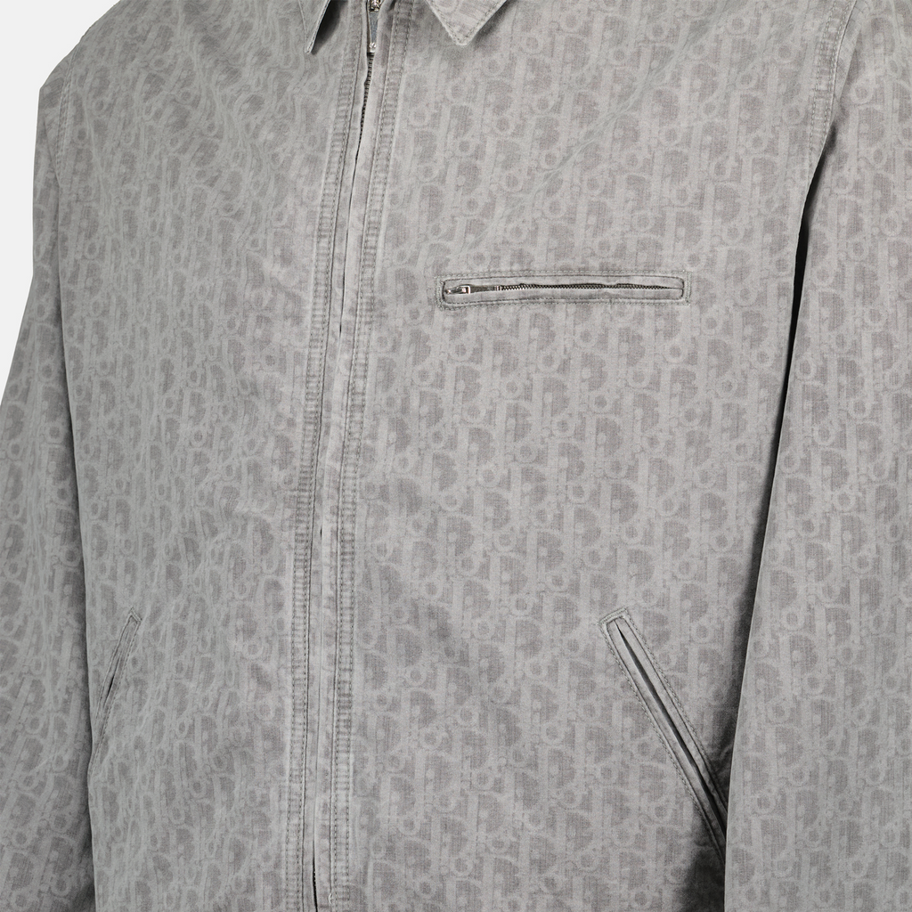 Vestes Blouson zippé Dior Gris Homme