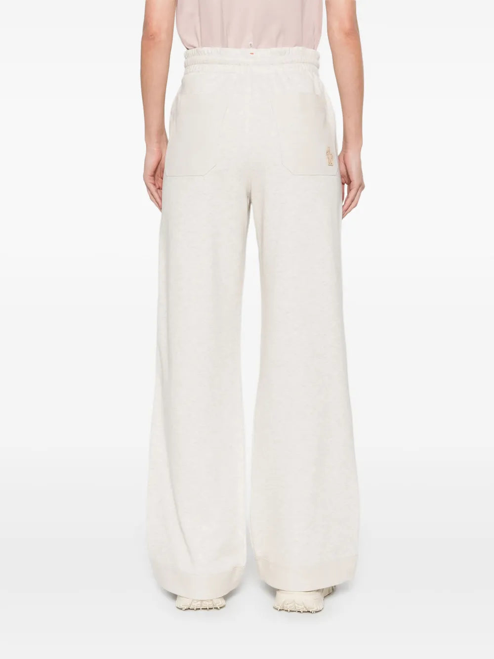 Pantalons Pantalon de survêtement en coton Moncler Grenoble Gris Femme