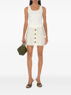 トップス コットンタンクトップ Burberry 白 Femme