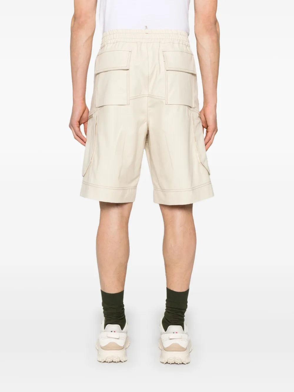 Shorts Short cargo en coton Moncler Grenoble Beige Homme