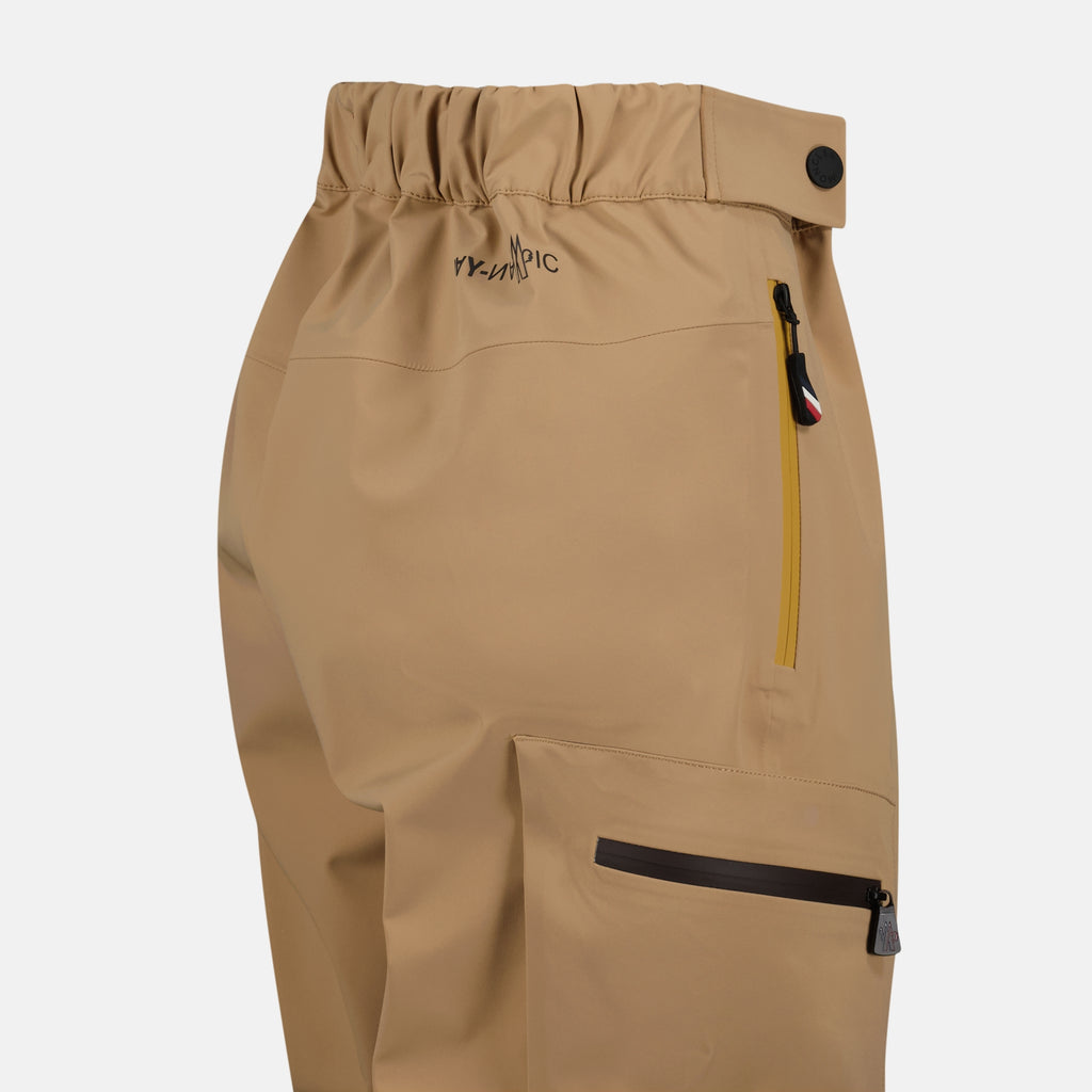 Pantaloni Pantaloni Cargo Neri Moncler Grenoble Beige Femme