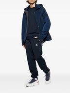 Sweatshirts Sweat à logo délavé Moncler Bleu foncé Homme