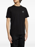 Tシャツ フェイドロゴプリントTシャツ Moncler 黒 Homme