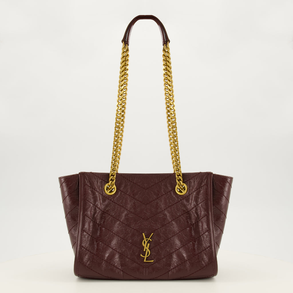Sacs à main et épaule Niki Shopping small bag en cuero burdeos Saint Laurent Bordeaux Femme