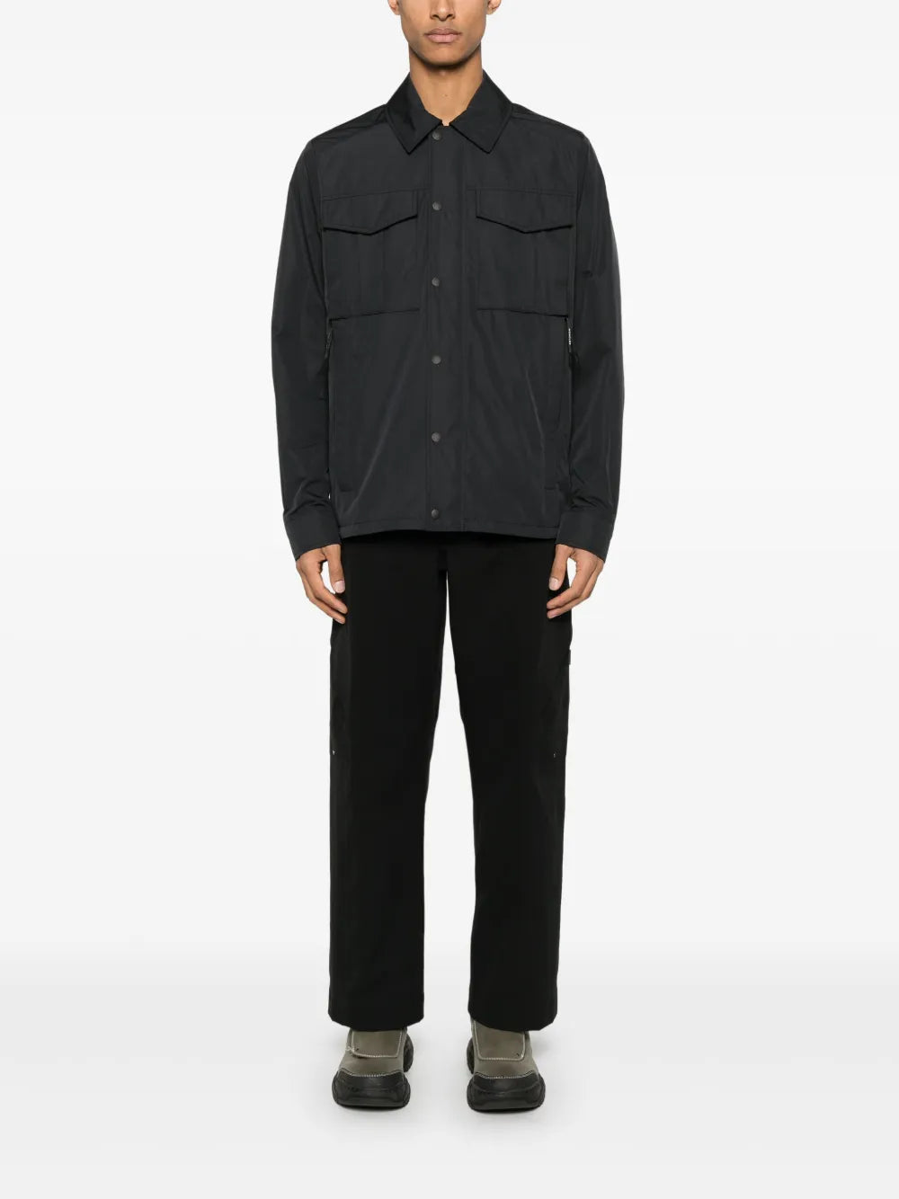 Jaquetas Casaco Frema Moncler Preto Homme