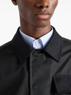 재킷 나일론 재킷 Prada 검은색 Homme