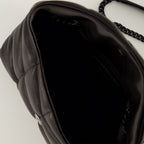 Bild der Saint Laurent Damen Tasche Puffer Toy aus schwarzem Leder - Herbst-Winter 2025 - Detaillierte Ansicht_3