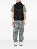Vestes Veste sans manches Moretan Moncler Noir Homme