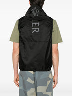 Vestes Veste sans manches Moretan Moncler Noir Homme
