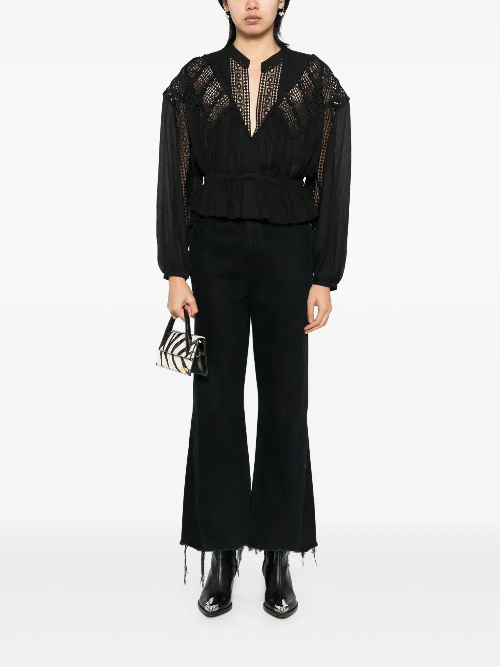 トップス リクシー ブラウス Iro 黒 Femme