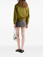 Gonne Gonna mini con cintura Prada Grigio Femme