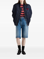 Shorts Short en jean Prada Bleu Femme