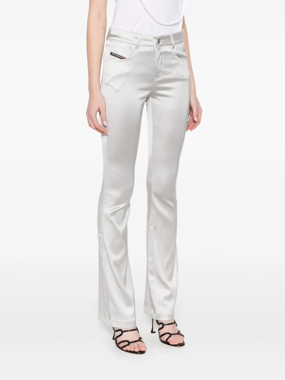 Pantalons Jeans P-Ebbey Diesel Gris Femme