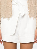 Shorts Shorts Hanno con Nudo Iro Blanco Femme