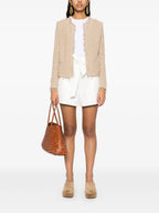 Shorts Shorts Hanno con Nudo Iro Blanco Femme