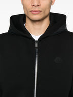 Sudaderas Sudadera de Neopreno con Cierre Moncler Negro Homme