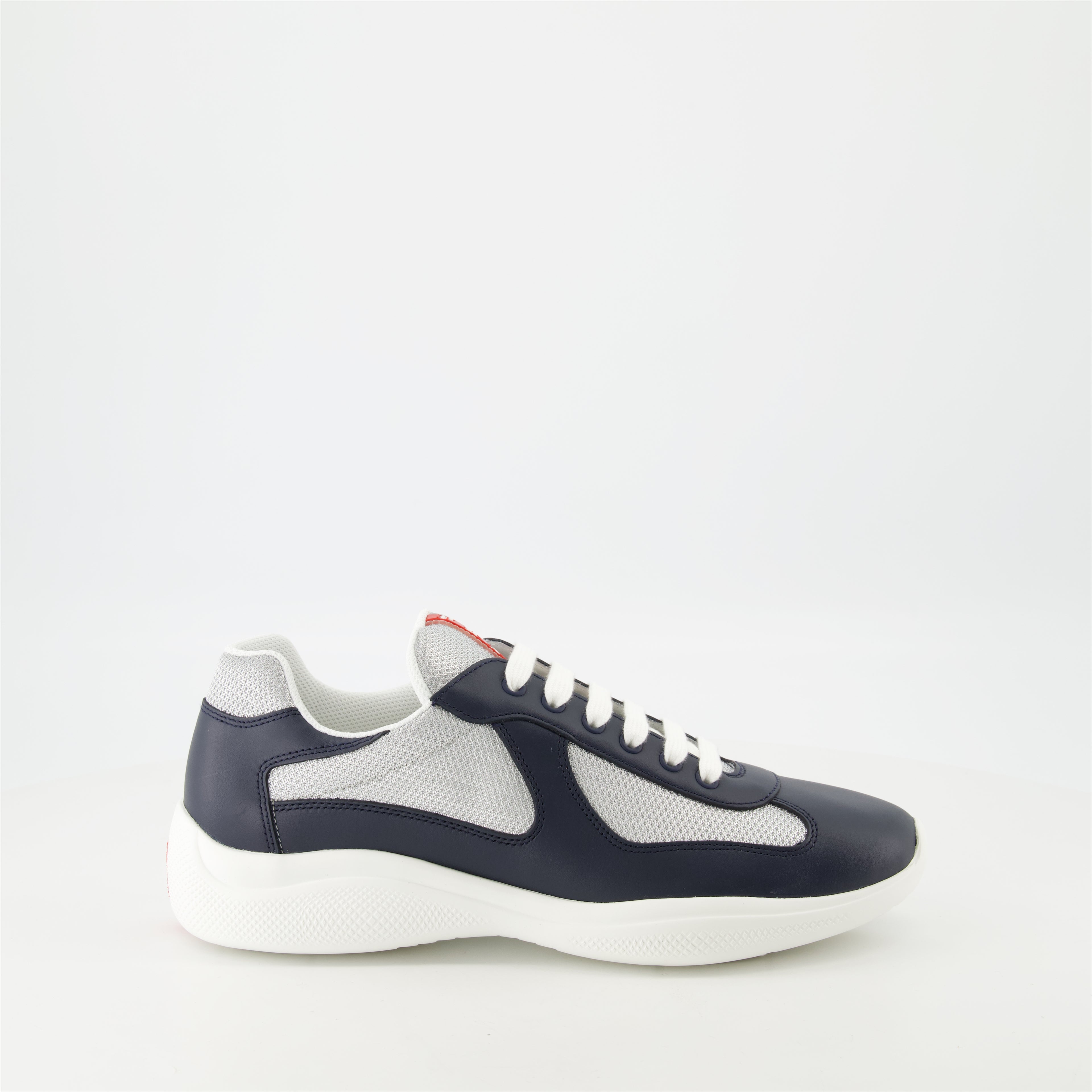 Baskets Baskets America's Cup Prada Bleu foncé Homme