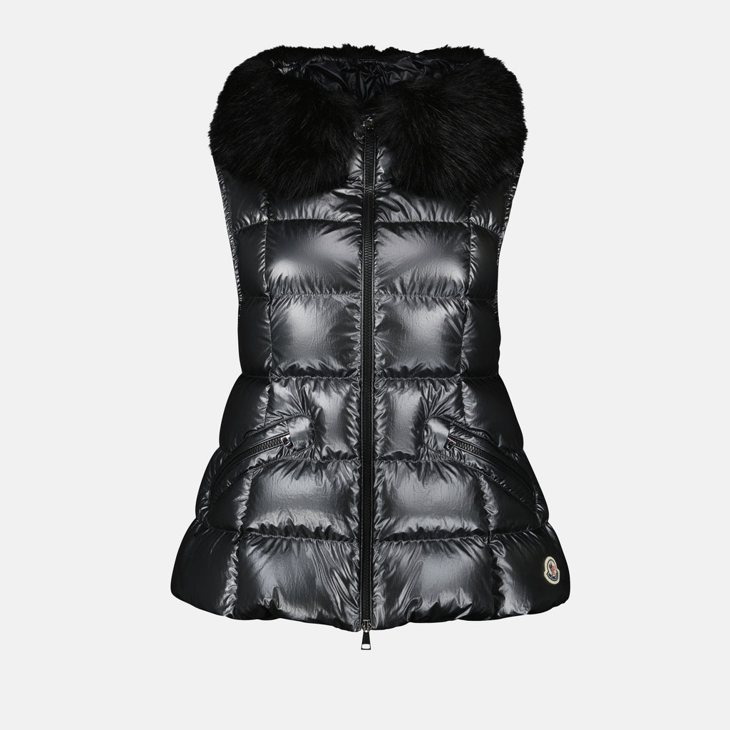 Vestes Doudoune sans manches Anse Moncler Noir Femme