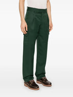Calças Calças Cargo de Lã Drole De Monsieur Verde Homme