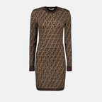 드레스 FF 드레스 Fendi 갈색 Femme