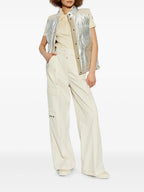 Vestes Doudoune sans manche Pinchot Moncler Grenoble Argenté Femme