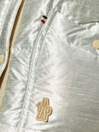 Vestes Doudoune sans manche Pinchot Moncler Grenoble Argenté Femme