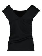 Top Top Drappeggiato Josif Khaite Nero Donne